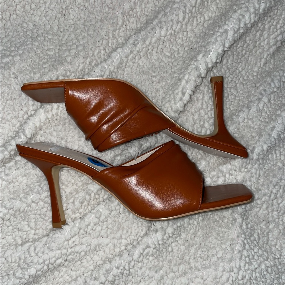 NWOT Halston Launda Brown High Heel Dress Sandals many sizes available! - Picture 6 of 16